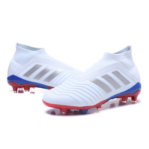 Adidas Predator 18+ FG - Telstar Wit Zilver_8.jpg